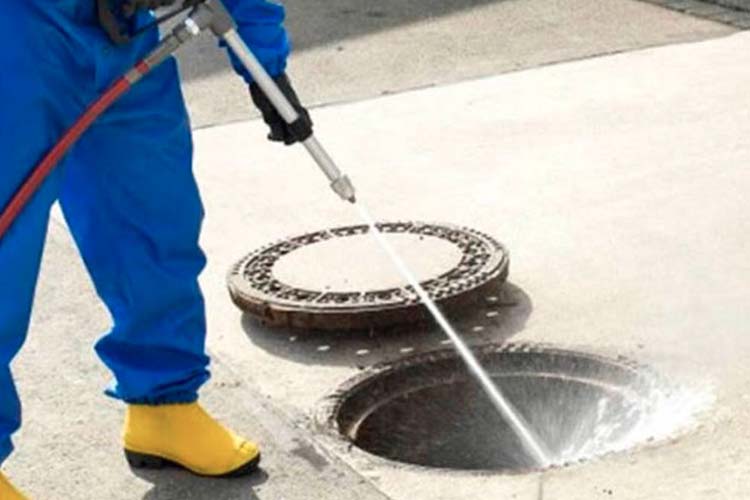 Desentupimento em rede de esgoto Limpeza e Desentupidora de rede de esgoto